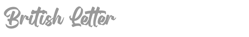 British Letter
